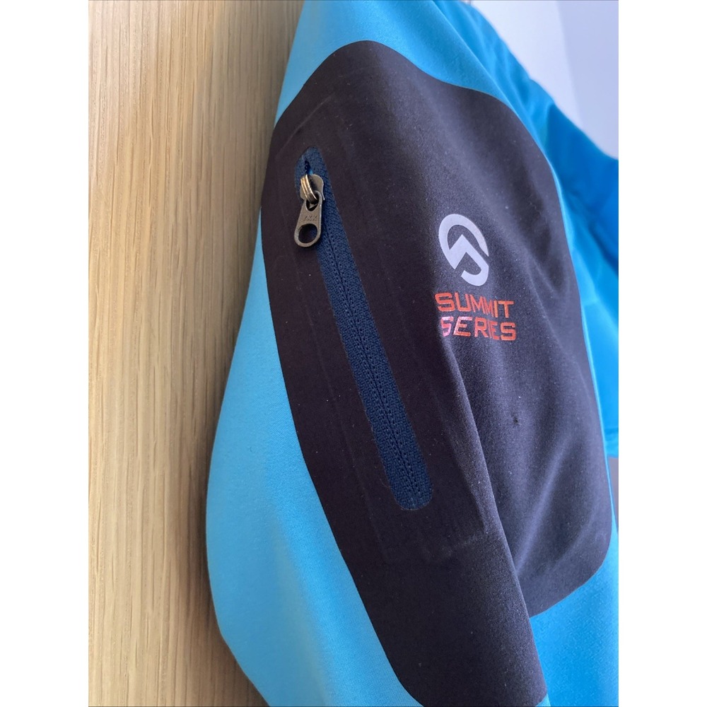 The North Face Women Size M Summit Series Windstopper Softshell Jacket Blue